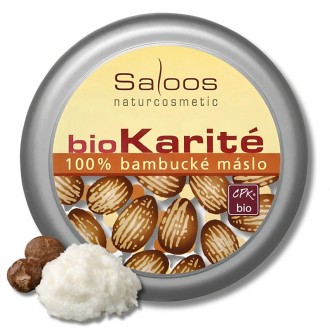 Saloos Organic Shea Balm - ekologiškas taukmedžio sviestas kūnui ir veidui, 50 ml