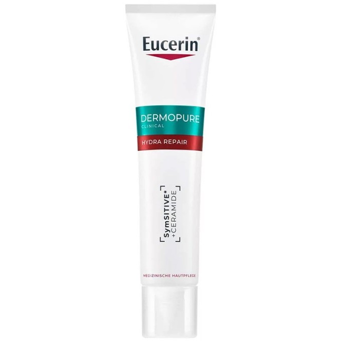Eucerin DermoPure Clinical Soothing Cream - atnaujinantis kremas probleminei odai, 40 ml