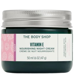 The Body Shop Vitamin E Nourishing Night Cream - maitinamasis naktinis kremas su vitaminu E, 50 ml