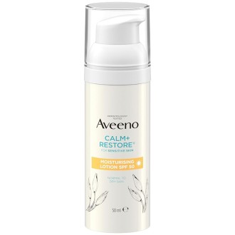 Aveeno Calm+Restore Moisturising Lotion SPF 50 - drėkinamasis kremas, 50 ml