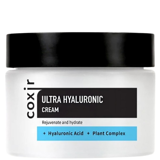 Coxir Ultra Hyaluronic Cream - itin drėkinantis lengvos tekstūros kremas, 50 ml
