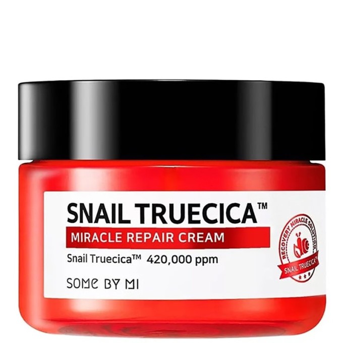Some By Mi Snail Truecica Miracle Repair Cream - atkuriantis ir raminantis odos kremas, 60 g