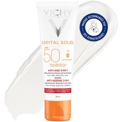 Vichy Sunscreen Sunscreen SPF 50+ Idéal Soleil Anti-Age 50 ml
