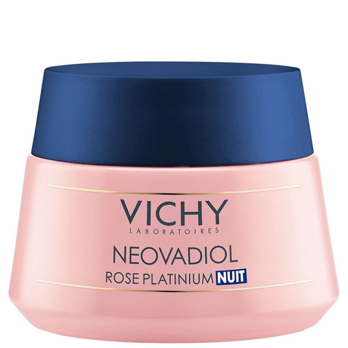 Vichy Neovadiol Rose Platinium Night Cream - Night revitalizing cream for mature skin 50 ml