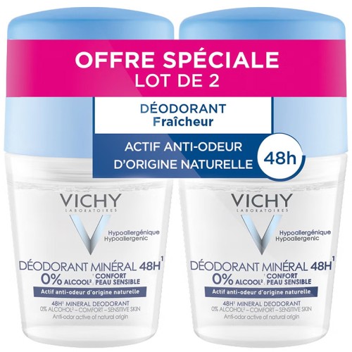 Vichy Mineral Deodorant ( 2 vnt.
