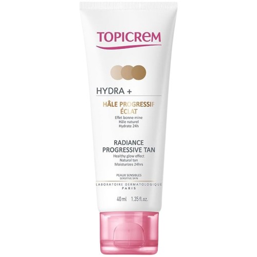 Topicrem HYDRA+ Radiance Progressive Tan Cream 40 ml