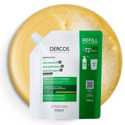 Vichy Dercos Anti-Dandruff Dry Hair ECO Refill - šampūno nuo pleiskanų sausiems plaukams