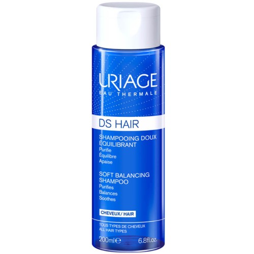 Uriage DS Hair Soft Balancing Shampoo - šampūnas, 200 ml