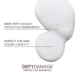 Joico Defy Damage Protective Shampoo - atkuriamasis šampūnas pažeistiems plaukams, 300 ml