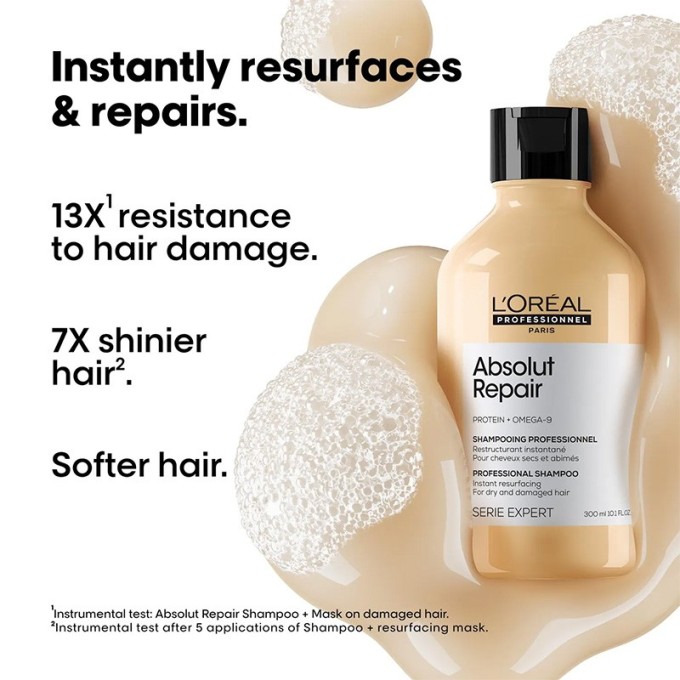 L´Oréal Professionnel Expert Absolut Repair Gold Quinoa + Protein Shampoo Series - Shampoo for