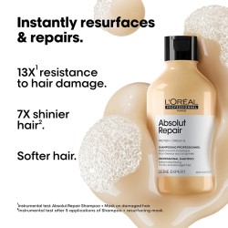 L´Oréal Professionnel Expert Absolut Repair Gold Quinoa + Protein Shampoo Series - Shampoo for