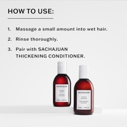 Sachajuan Thickening Shampoo - šampūnas ploniems ir silpniems plaukams, 1000 ml
