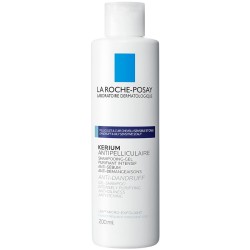 La Roche-Posay Kerium Anti-Dandruff Oily Sensitive Scalp Gel Shampoo - šampūnas nuo pleiskanų