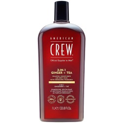 American Crew Ginger + Tea 3-in-1 Shampoo 1000 ml
