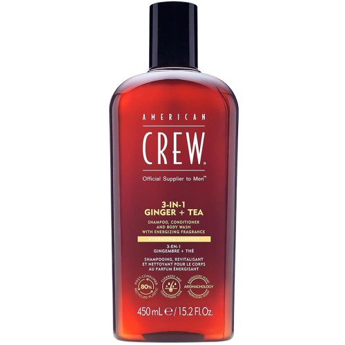 American Crew Ginger + Tea 3-in-1 Shampoo 450 ml
