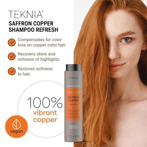 Lakmé Teknia Color Refresh Saffron Copper Shampoo 300 ml 2
