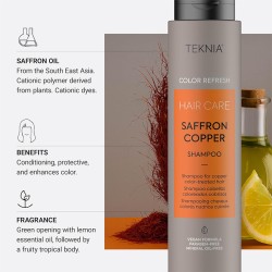 Lakmé Teknia Color Refresh Saffron Copper Shampoo 300 ml