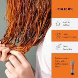 Lakmé Teknia Color Refresh Saffron Copper Shampoo 300 ml