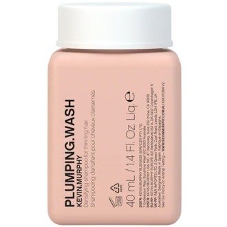 Kevin Murphy Plumping.Wash Densifying Shampoo- tankinamasis šampūnas retėjantiems plaukams, 40 ml
