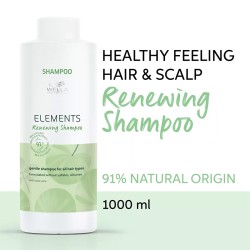 Wella Professional Elements Renewing Shampoo - švelnus, natūralus šampūnas, atstatantis plaukų
