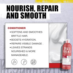 Tigi Bed Head Urban Anti + Dots Resurrection Shampoo - regeneruojantis šampūnas silpniems ir