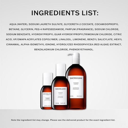 Sachajuan Cleanse & Care Thickening Shampoo (Fine Hair) - Shampoo 100 ml