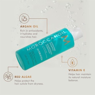 Moroccanoil Hydrating Shampoo - drėkinamasis šampūnas visų tipų plaukams, 70 ml 2