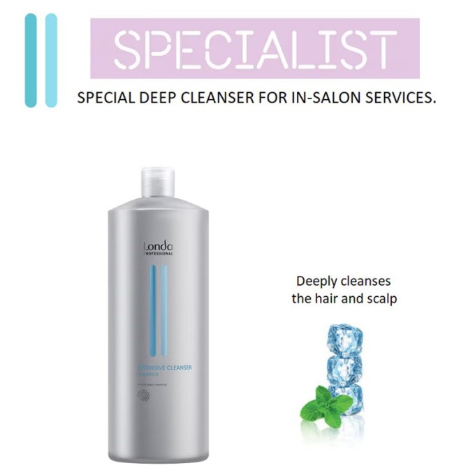 Londa Professional Specialist Intensive Cleanser Shampoo - giliai valantis šampūnas, 1000 ml