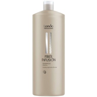 Londa Professional Fiber Infusion Shampoo - atkuriamasis šampūnas su keratinu pažeistiems plaukams