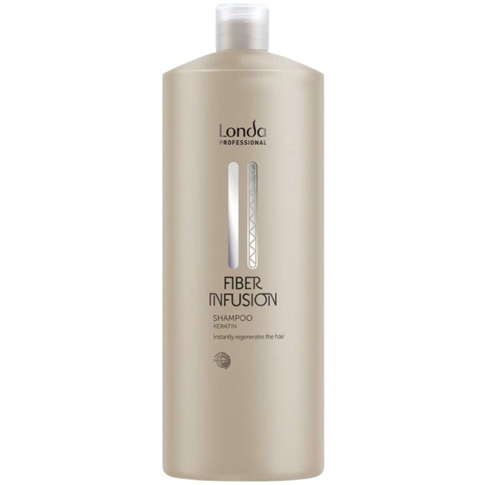 Londa Professional Fiber Infusion Shampoo - atkuriamasis šampūnas su keratinu pažeistiems plaukams