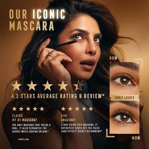 Max Factor False Lash Effect Full Lashes, Natural Look Mascara (01 Black) - Effect Mascara for