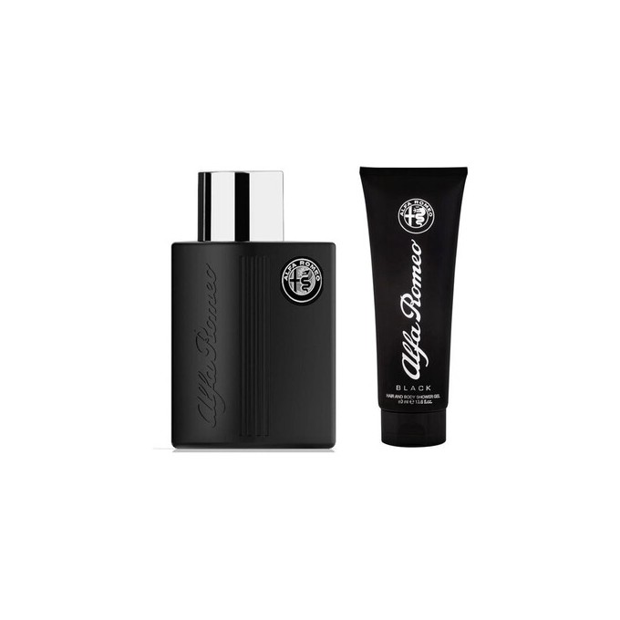Alfa Romeo Black Dárková sada EDT 125 ml a sprchový gel 90 ml 125ml