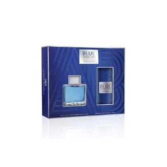 Antonio Banderas Blue Seduction For Men SET - rinkinys - EDT 100 ml ir dezodorantas 150 ml 100ml