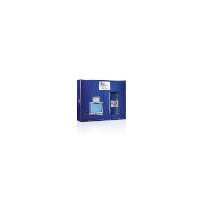 Antonio Banderas Blue Seduction For Men SET - rinkinys - EDT 100 ml ir dezodorantas 150 ml 100ml