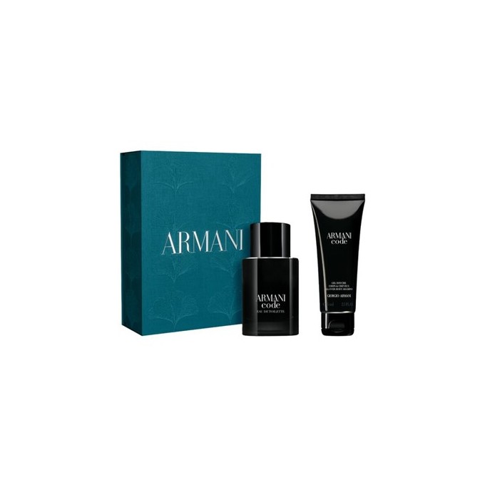 Armani Code for Men Gift Set - dovanų rinkinys - EDT 50 ml ir dušo želė 75 ml