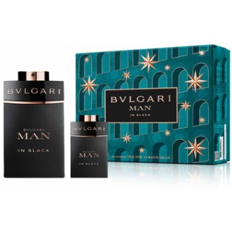 Bvlgari MAN In Black Gift Set - dovanų rinkinys - EDP 100 ml ir mini EDP 15 ml