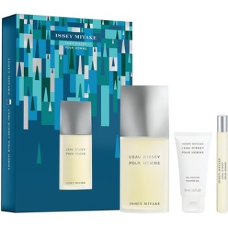 Issey Miyake L´Eau D´Issey Pour Homme Gift Set - dovanų rinkinys - EDT 125 ml, mini EDT 10 ml ir