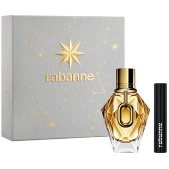 Paco Rabanne Million Gold For Her Gift Set - dovanų rinkinys moterims - EDP 90 ml ir blakstienų