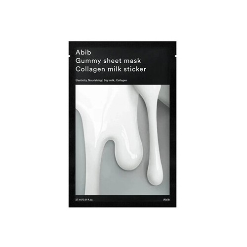 Abib Collagen Milk Sticker Gummy Sheet Mask - Plátýnková maska 27ml