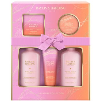 Baylis & Harding Luxury Collection ( Jojoba, Vanilla & Almond oil ) - kūno priežiūros rinkinys