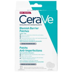 CeraVe Blemish Barrier Patches ( 22 ks ) - Hydrokoloidní náplasti na nedokonalosti pleti