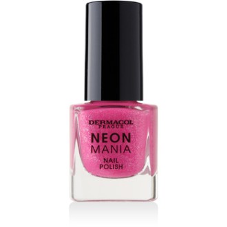 Dermacol Neon Mania Nail Polish - Lak na nehty 5 ml 0ml 1 Pink Chic