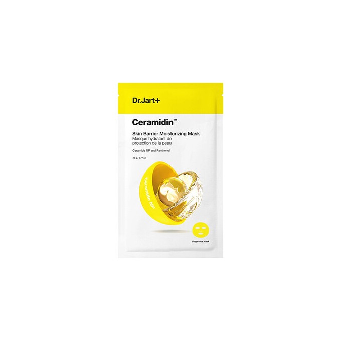 Dr. Jart+ Ceramidin Skin Barrier Moisturizing Mask ( 1 ks ) - Hydratační a posilující pleťová maska 22.0g
