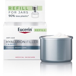 Eucerin Hyaluron-Filler+3x Effect Firming Night Care Refill - Náhradní náplň pro zpevňující noční krém 50ml