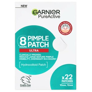 GARNIER 8h Pimple Patch Ultra - Hydrokoloidní náplasti 22.0ks