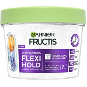 GARNIER Curls Method Flexi Hold Gel - formavimo gelis garbanotiems plaukams, 370 ml