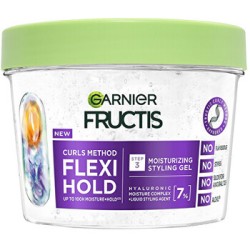 GARNIER Curls Method Flexi Hold Gel - formavimo gelis garbanotiems plaukams, 370 ml