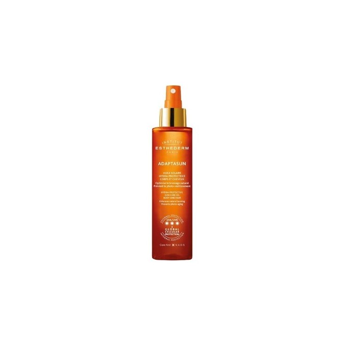 Institut Esthederm Strong Sun Protective Sun Care Oil for Body and Hair - Ochranný olej na tělo a vlasy s vysokou ochranou 150ml