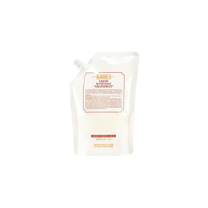 Kiehls Grapefruit Liquid Hand Soap Refill - rankų muilo papildymas, 1000 ml