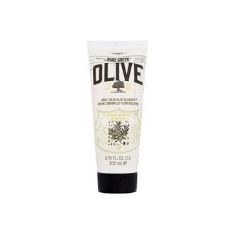Korres Pure Greek Olive Body Cream Olive Blossom - drėkinamasis, lengvos tekstūros kūno kremas, 200